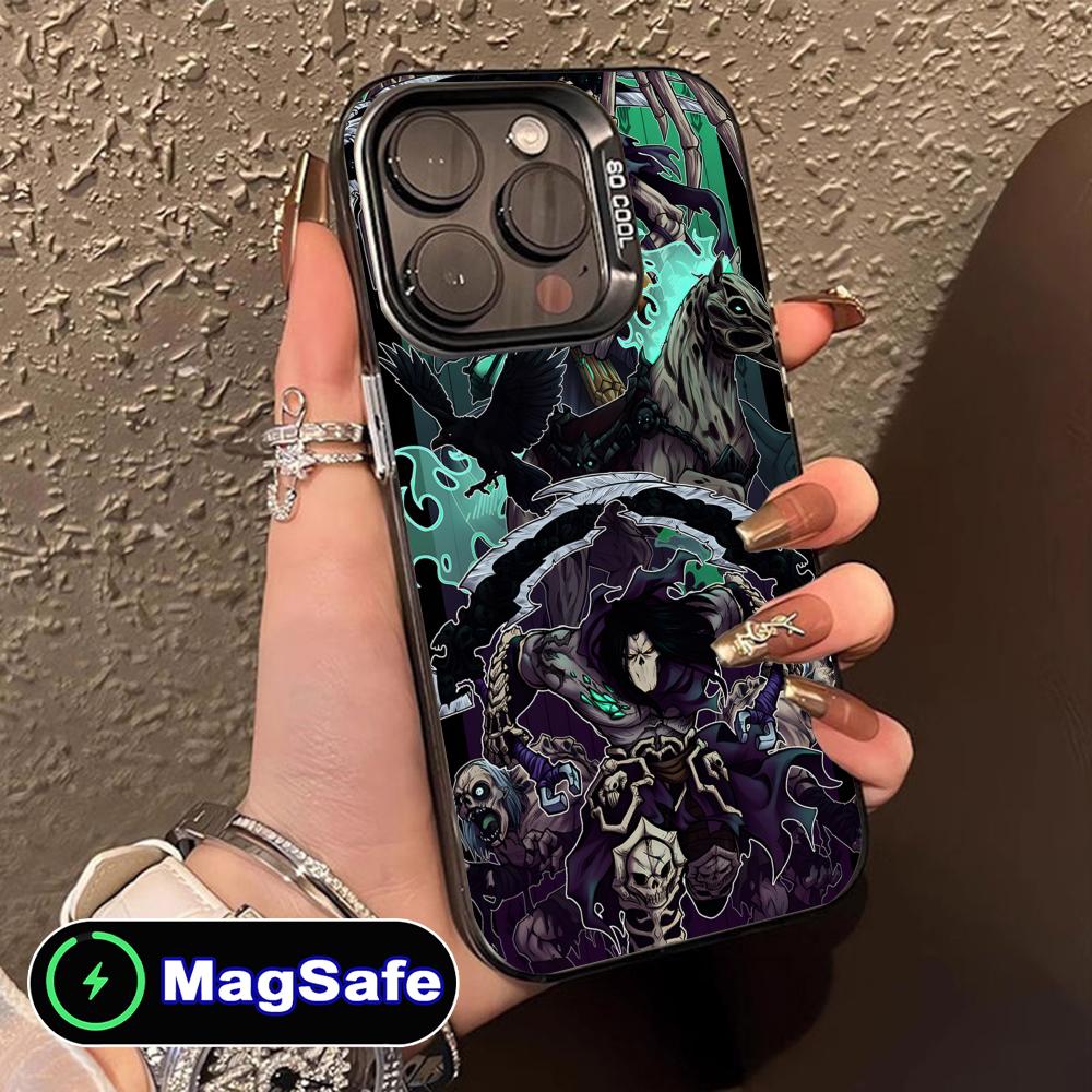 Game Darksiders Mobile Phone Case for iPhone 17 16 15 14 13 12 11 Air Pro Max Plus MagSafe Translucent Colorful Cover Cover