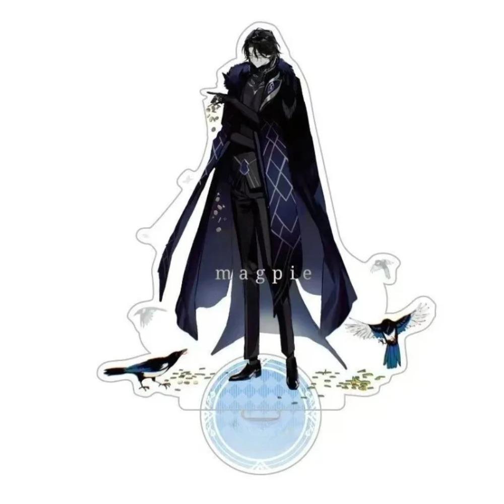 Game Peripheral Fatui Series Acrylic Plaque Desktop Ornaments II Dottore Regrator II Capitano Cosplay Stand Model Desk Display