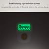 Silent Finger Counter 6 Channels Digital Tasbih Tally Clicker with LED for Prayer Knitting Sports Gift Rechargeable