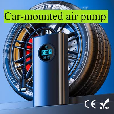 1PACK Car Air Pump Small Car Air Pump Portable Digital Display Pump Electric Pump
