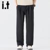 izzue it Men's Loose Straight-Leg Casual Pants