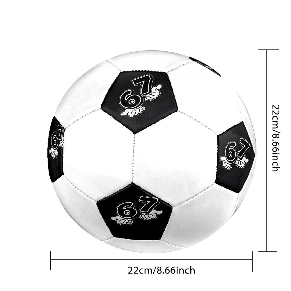 1 vnt. Skaičiai Judantis futbolo kamuolys Dydis 5 Mašininiu būdu susiūtas futbolo kamuolys Universalus futbolo kamuolys patalpoms/lauko reikmenims, dovana W25