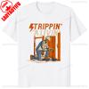 Trippin for A Livin Funny Skeleton Electrician Design TShirt Casual Fashion Harajuku Style Man Tshirt Hip Hop Funny Unisex Tees