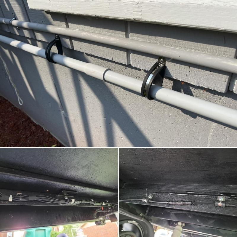 Upgrades Steel Rubber Cushioned Cable Clamps 25pcs Assorted Size Pipe Clip Multipurpose Wire Clamps for Secure Wiring