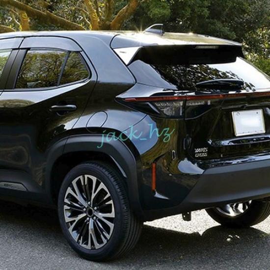 Chrome Rear Window Tailgate Spoiler Cover Trims For -2025 Toyota Yaris Cross
