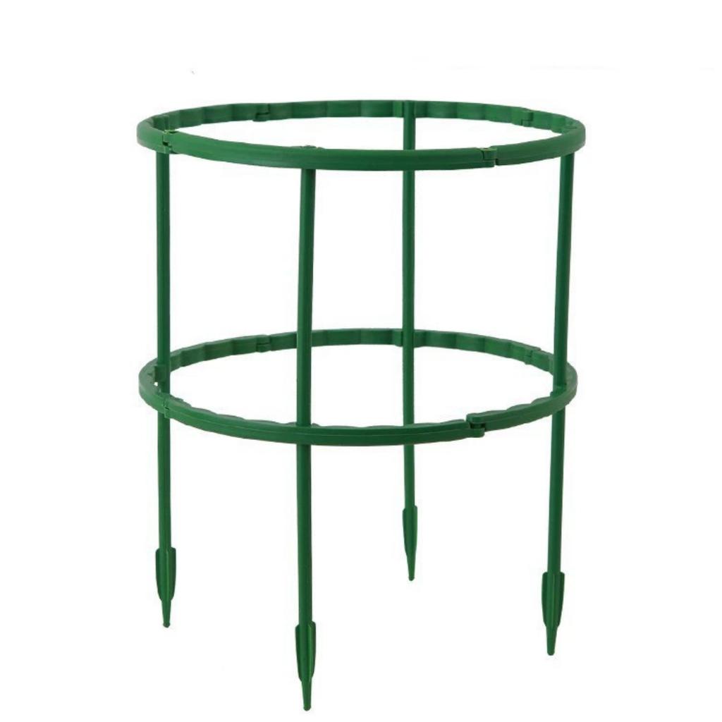 Balení 1/5 ks Vnitřní rostlina Rajče Popínavá opora Kůl Zahradní rám Podpůrný kroužek Půlkruh Plastová klec Domácí potřeby