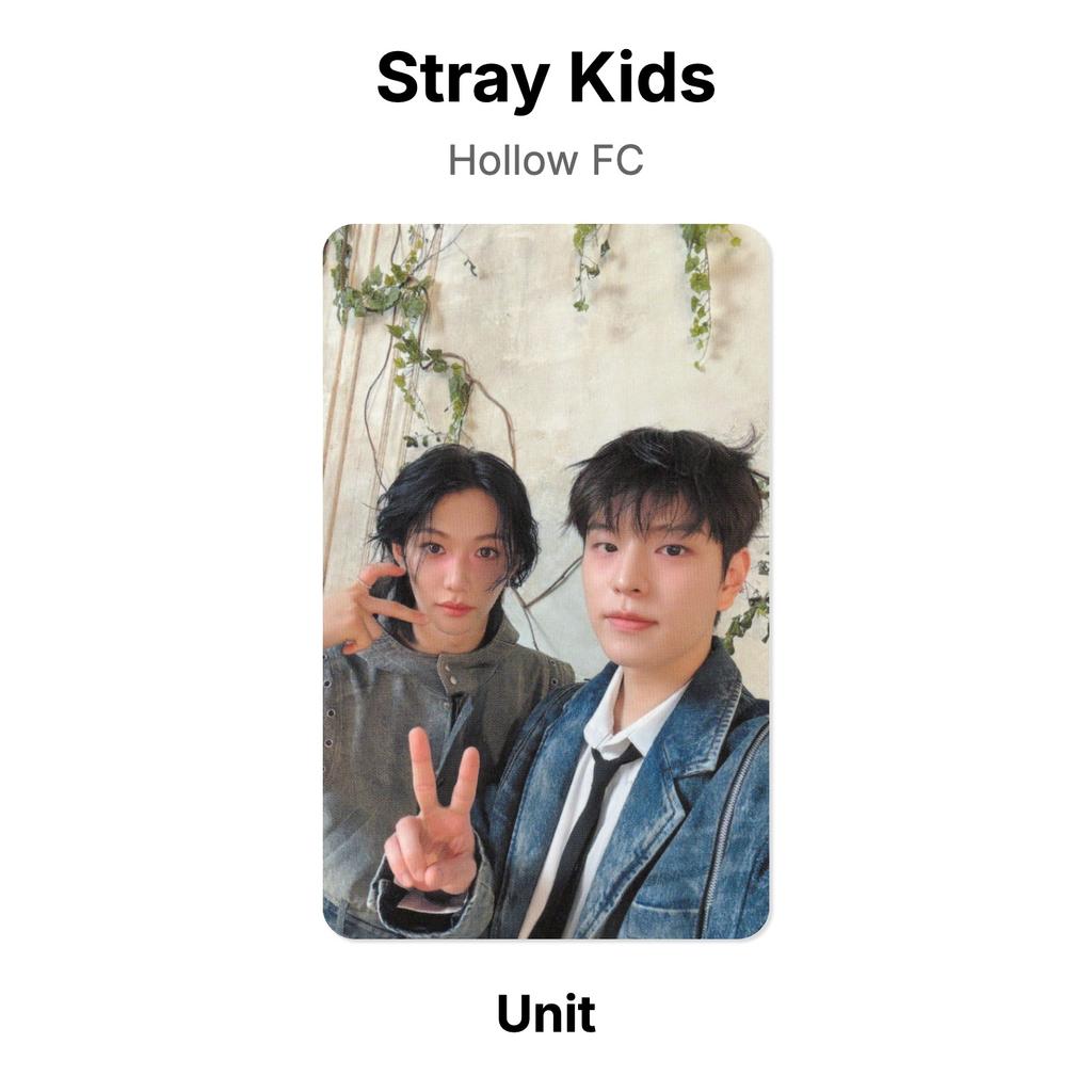 Stray Kids Hollow FC Official Photocard