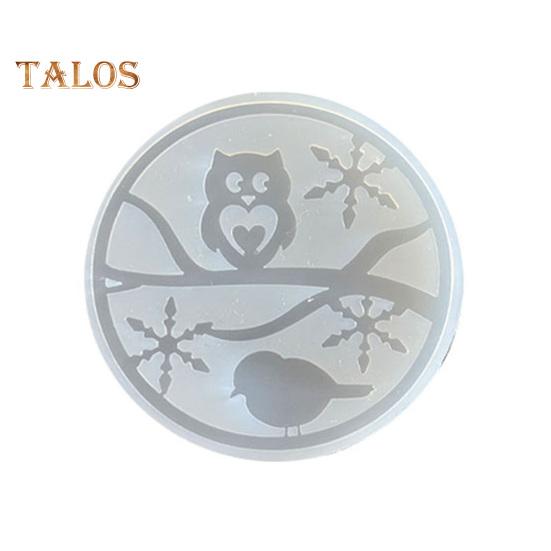 Cupă Mat Mat Decorativ Antiaderent 9 Stiluri Utilă Craciun Cup Mat Mold pentru Crăciun