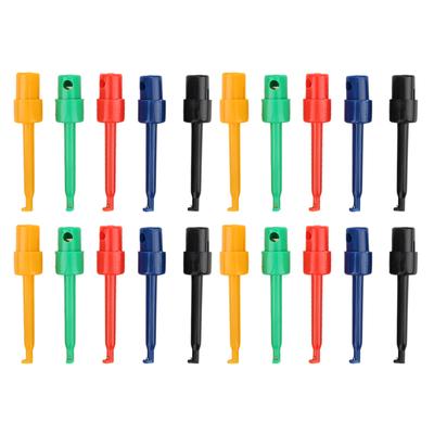 20 buc. Sondă de testare cu clemă cu cârlig de testare mare pentru testarea electronică Accesorii multimetru mari