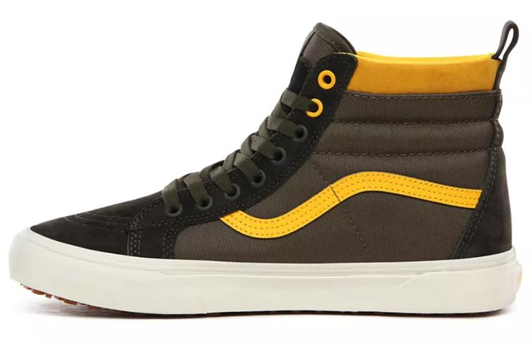 Vans SK8 Hi Mte Brown/Yellow VN0A4BV72UO 37