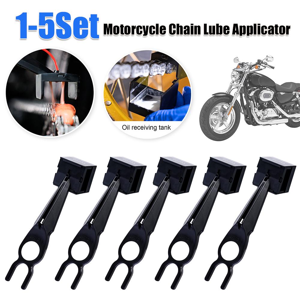 Motorradkettenöl-Applikator Motorradkettenöler Spray Getriebe Schmierfrei Kettenspray Kettenschmierstoff Kette Reiniger Aufsatz