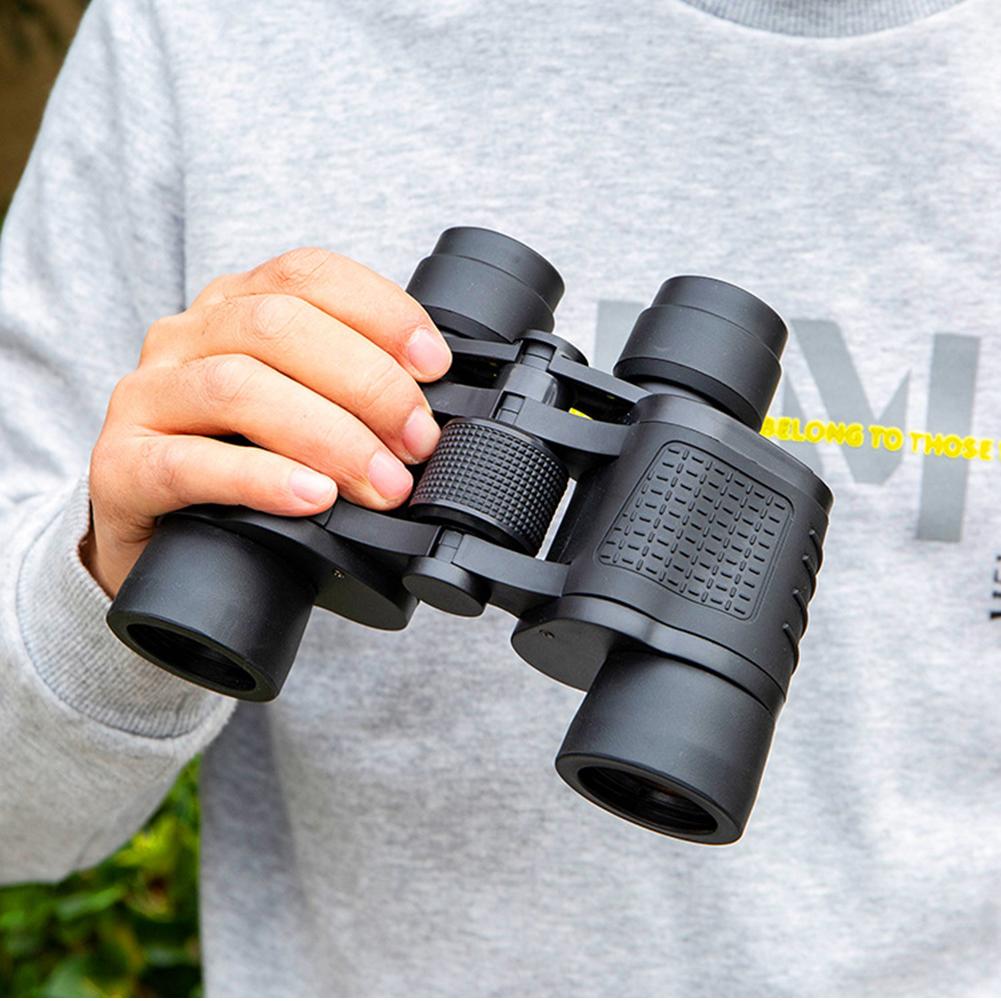 80x80 Outdoor Binoculars Lightweight Powerful Telescope Low Light Night Vision Telescope for Outdoor Sports Games and Concerts