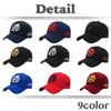 Baseball UV CZA476 [White Fang] Hat, Cap, Cap, Embroidered, Sports, Casual, Protection, Stylish, Men's, Women's, (Black Yellow)