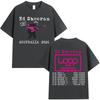 2026 Ed Sheeran Loop Tour Global Tour Mercah Tshirt Unisex Unisex New Fashion Crewneck Cotton Tee Street Loose Casual Oversized Top