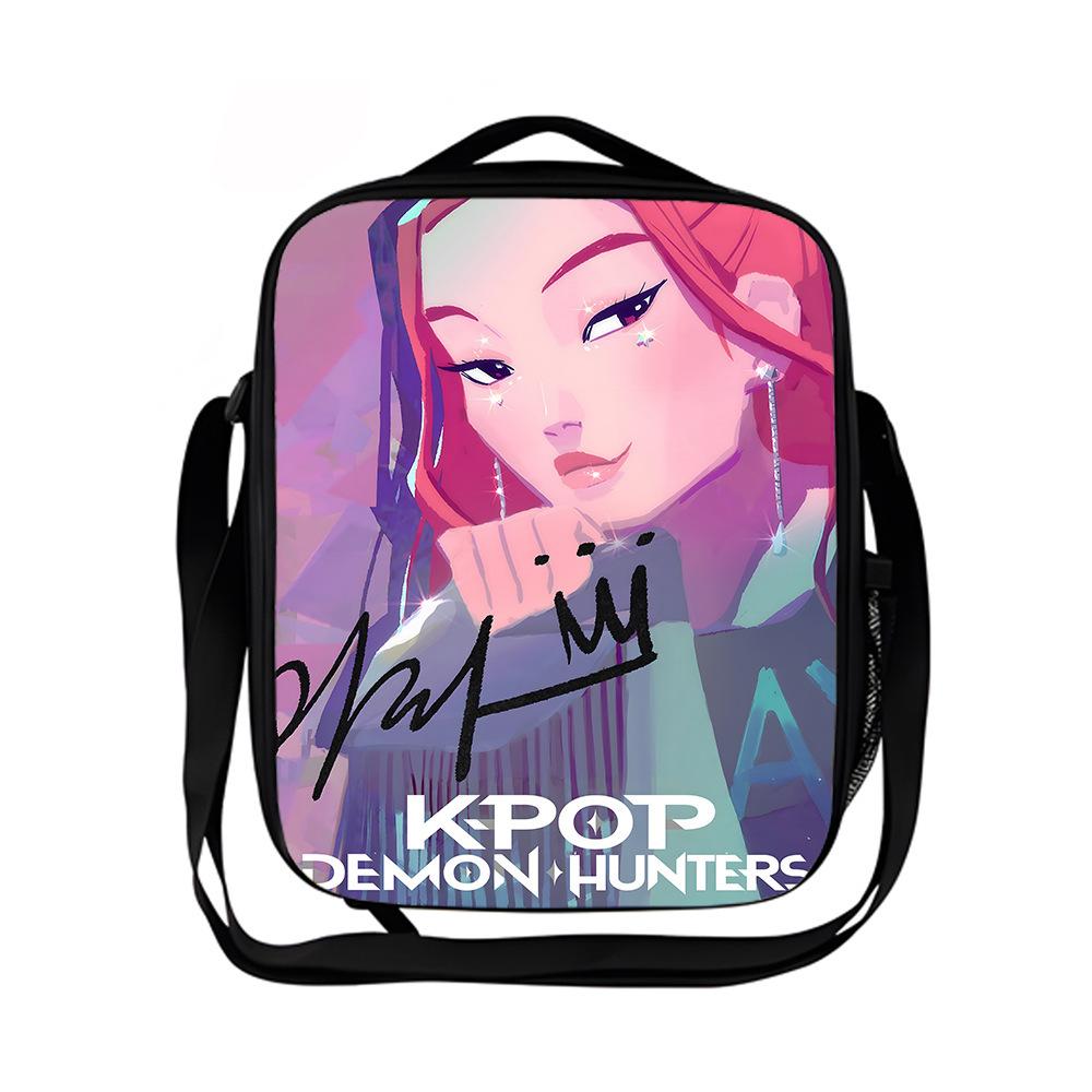 Kpop Demon Hunters Kpop Demon Hunters Student Meal Bag Satchel