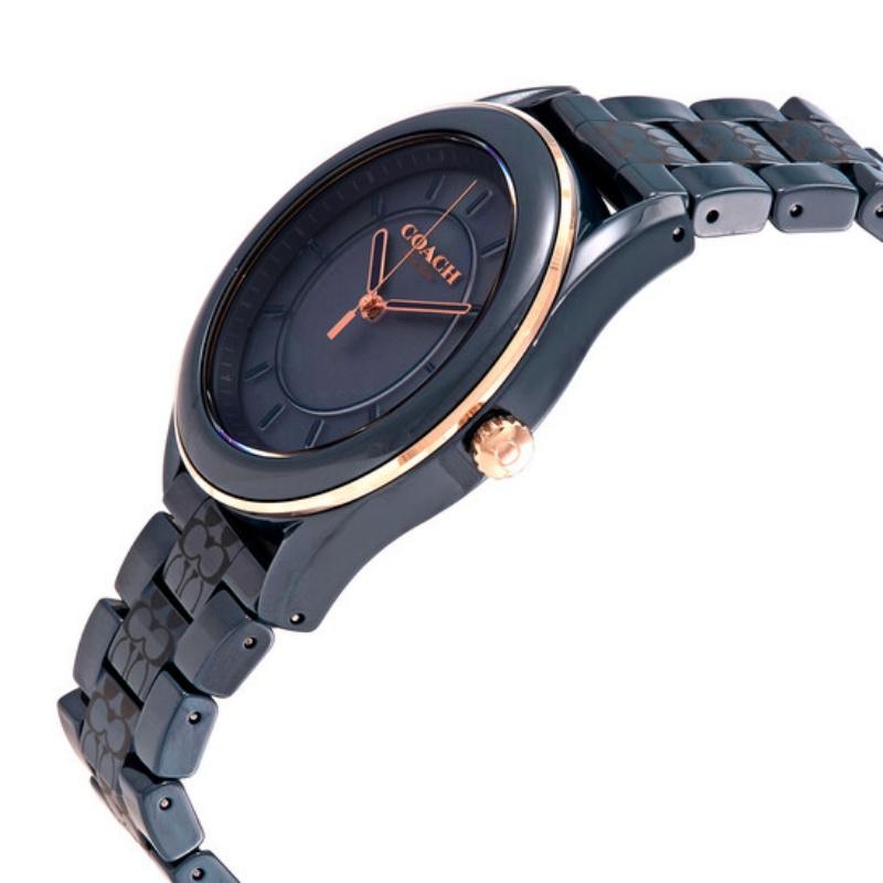 Coach PRESTON WOMEN's NAVY DIAL WATCH - 14503773