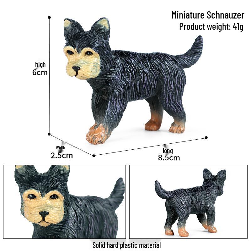 Large Shiba Inu Akita Inu Dog Figurine Model Toy Ornament