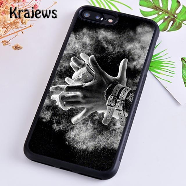 Krajews Motivational Gym Inspirational Quotes Phone Case For iPhone 17 Air 16 15 14 plus 11 12 13 pro max coque Fundas