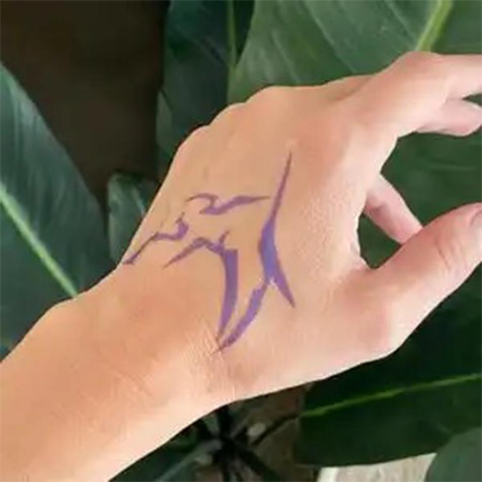 K-Pop Demon Hunters Temporary Tattoos - Rumi & Jinu Set for Cosplay & Halloween | HUNTR/X & Saja Boys Designs