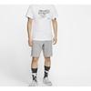 T Shirts Men's White Crew Neck Moderate Straight Fit CU0287-100