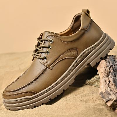 Herrenschuhe aus echtem Leder im Retro-Stil, Freizeitschuhe, Oxford-Schuhe, neue Mode, vielseitige Walking-Schuhe, Sneakers