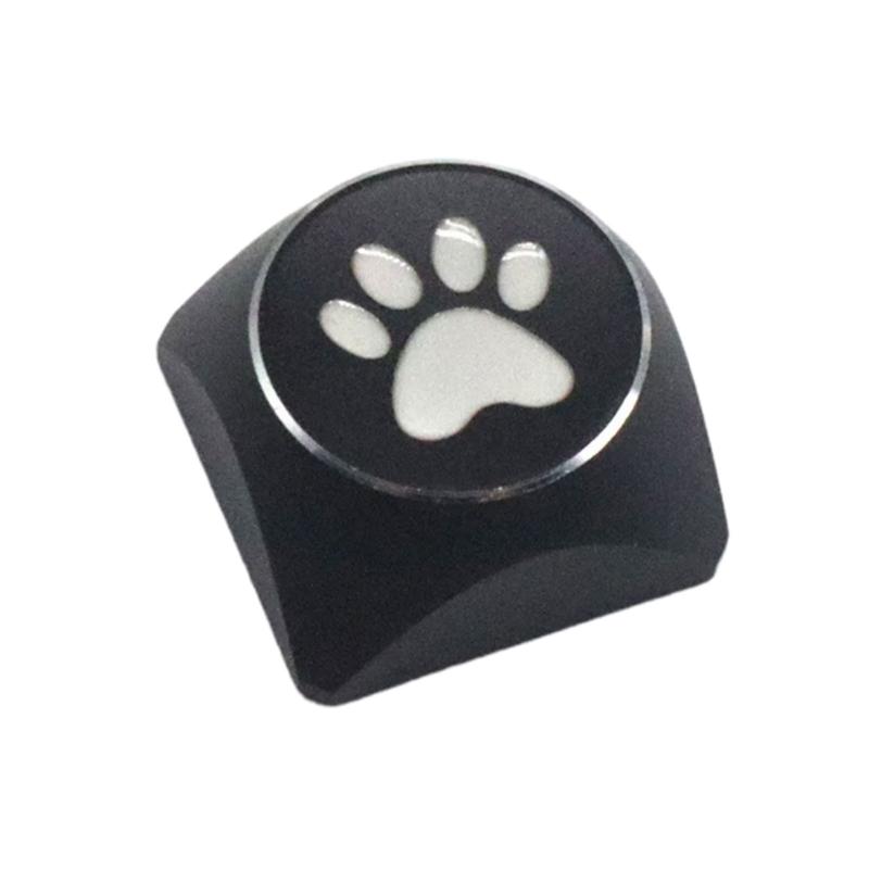 Aluminum Alloy CatPaws Keycaps XDA Profile Key Button for Switches Mechanical Keyboards Gamings Player
