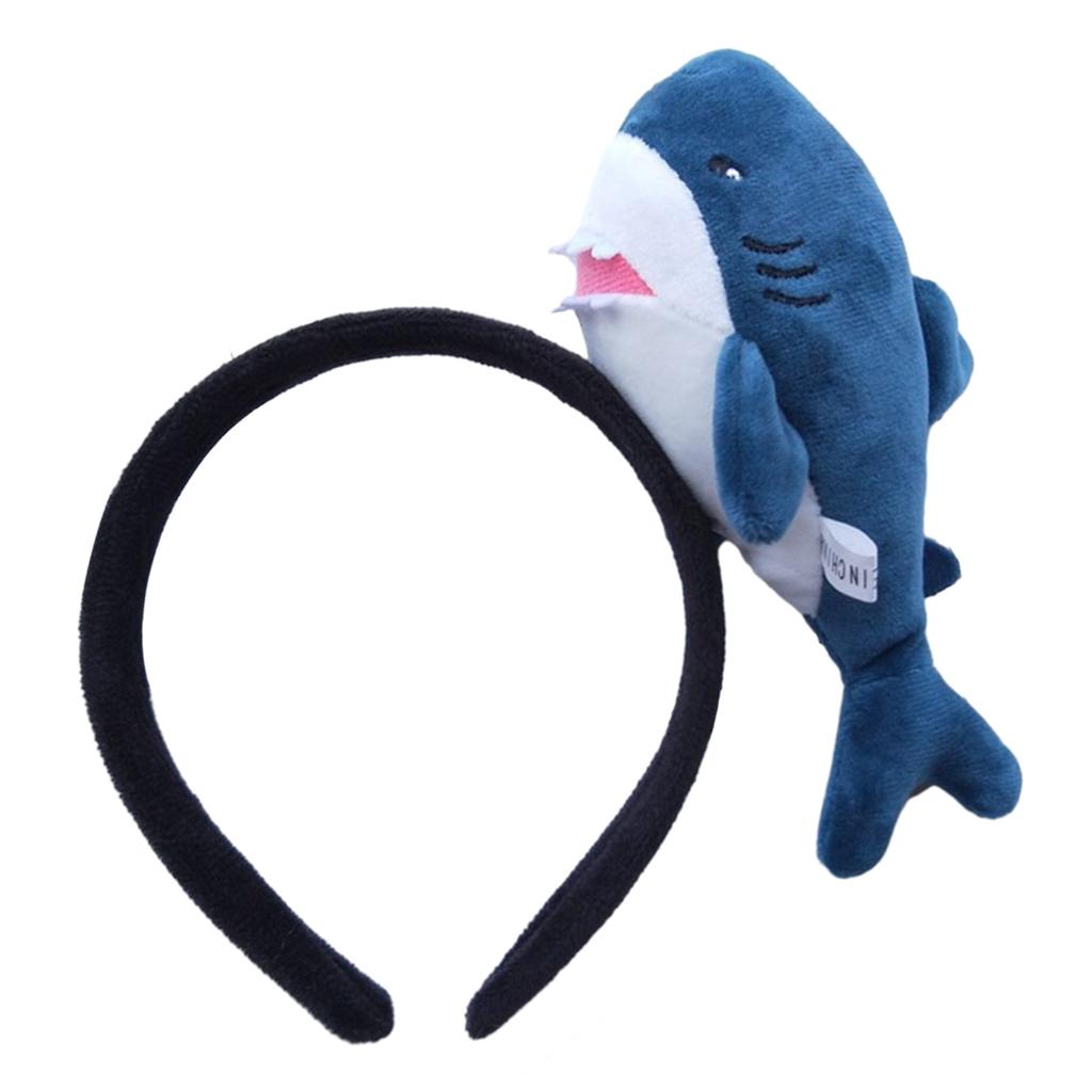 Funny Crab Lobster Fish Headband Ocean Themed Hair Hoop Stuffed Plush Animal Hairband Hair Accessories Party Decoration