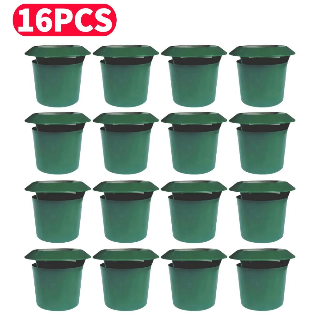 2-20Pcs Plastic Snail Trap Catcher Garden Slug Cage Eco-friendly Green Snail Cage Slug Pests Repeller Garden Farm Protectors