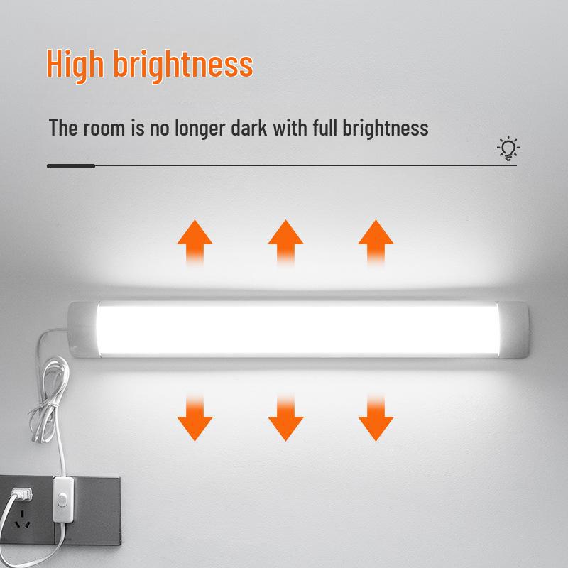 Ultra-Bright LED Strip: Three-Proof, Ultra-Thin, Integrated Home Fluorescent Light Tube