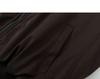 Unisex Reversible Hooded Fleece-Lined Cotton Jacket—Thick, Solid Color, Double-Sided Outerwear for Winter