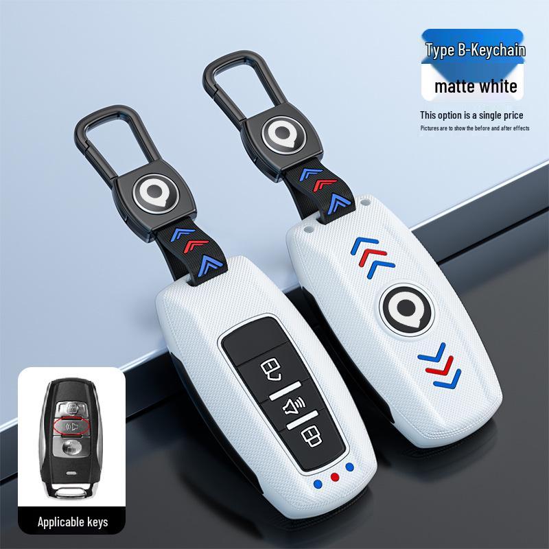 19-21 New Great Wall Cannon Key Fob Cover: Premium Metal Shell, Fits 2.0T Pickup, Personalized Design