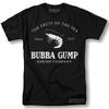 Camiseta Bubba Gump Shrimp Company Floresta Gump Gráfico Sarcástico Camiseta Divertida
