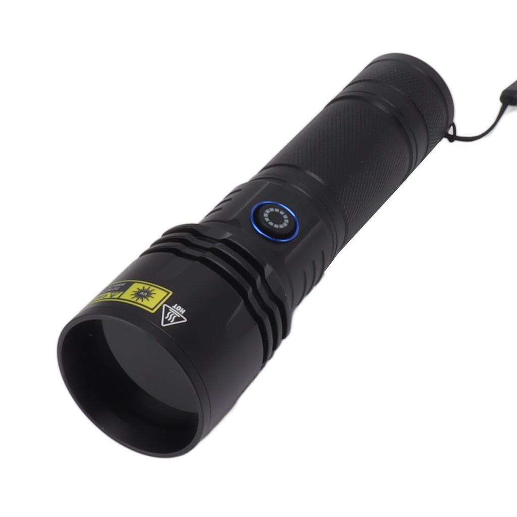 SV50 20W 365nm Latarka Akumulatorowa Latarka Światła Czarnego do Wykrywania Podrobionych Dokumentów Bursztynowa