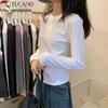 Woodpecker Women's Pure Cotton Slim Fit Long-Sleeve T-Shirt