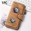 Cute Chick Women's Long Wallet, a Multifunctional Wallet with a Convenient Snap Closure for Coins, Is an Ideal Birthday Gift for Chick Lovers and