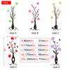 Rose Vase Acrylic Mirror Wall Stickers Plum Blossom DIY Art Wall Decal Living Room Bedroom Home Flower Wallpaper Decor