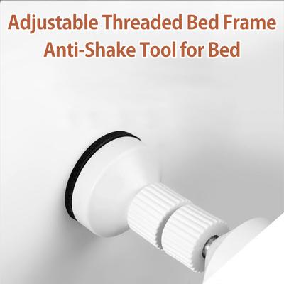 2Pcs Adjustable Threaded Bed Frame Anti-Shake Tool Self-adhesive Headboard Stoppers Telescopic Support Hardware Fasteners Tools