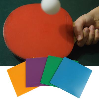 1Pc Colorful Rainbow Table Tennis Rubber Sheet Ping Pong Rubber With 2.0mm High Density Sponge For Training