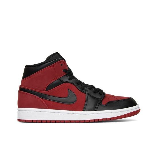 Air Jordan 1 Mid Reverse Banned 554724-610 Men's Sizes