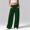 Women's Casual Loose Fit Wide Leg Pants with Pockets Comfortable Winter Long Trousers