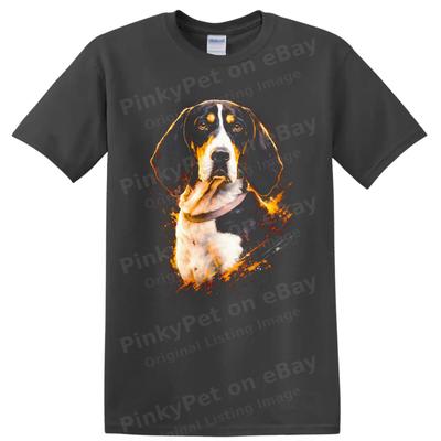 Dog Art Print T Shirt Cool Pet Lover Tee Black And Tan Dog Design