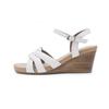 Kumkang Women Wedge Sandals Ivory G7 Gray Rensac5314g9