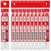 Pentel Multifunctional Ballpoint Pen Refill Vicuna 0.7mm XBXS7-B Red 10 Pieces