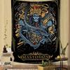 Vintage Classic M-Mastodon Band Hanging Bohemian Tapestry Hanging Tarot Hippie Wall Rugs Dorm Japanese Tapestry