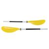Boat Paddle Yellow Aluminum Alloy Professional Double Head Canoe Kayak Oar for Rowing
