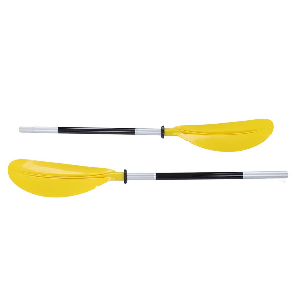 Boat Paddle Yellow Aluminum Alloy Professional Double Head Canoe Kayak Oar for Rowing