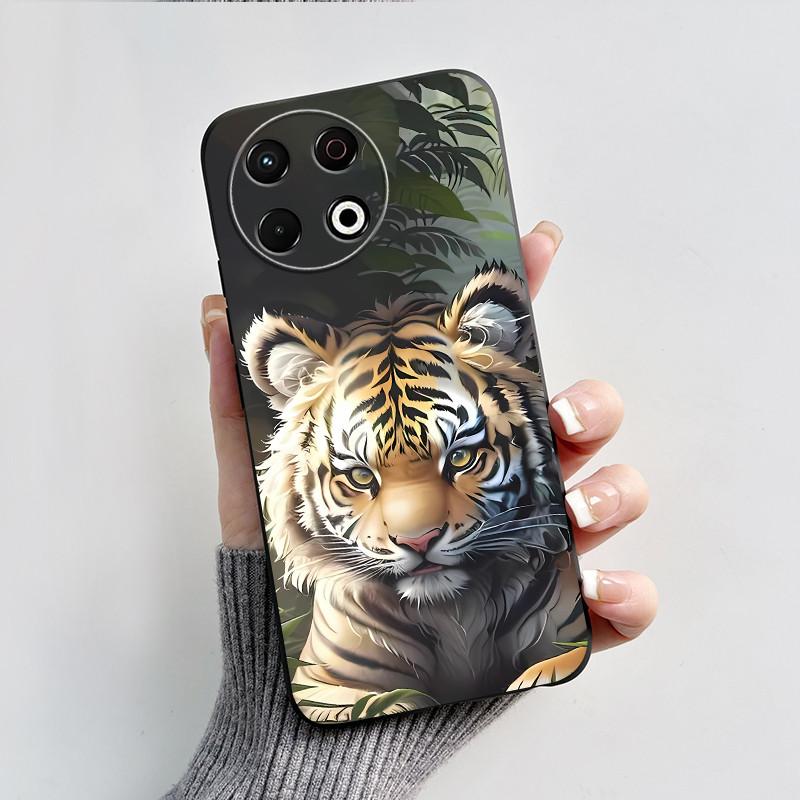 For Tecno Spark 30 Pro Case Black Myth Wukong Painted Phone Cases For Tecno Spark 30Pro 4G KL7 Back Cover Soft Slim TPU Fundas