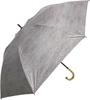 Sugita Dungaree Photo Short Charcoal Heat Light Blocking All-Weather Umbrella, Plain, Print, Wide, [27395], 99.99% &