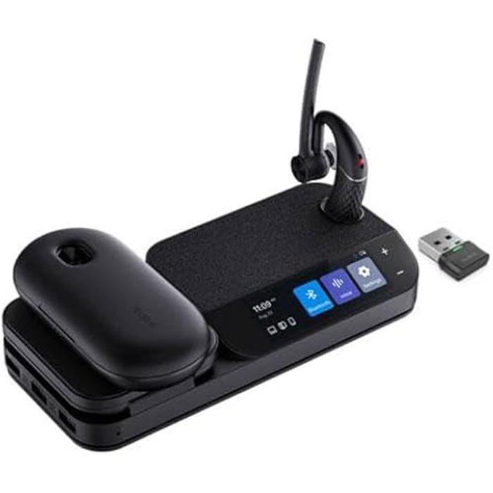 Bluetooth headset - YEALINK - BH71-WORKSTATION-PRO - 4-way microphone - Noise cancellation - 10h battery life