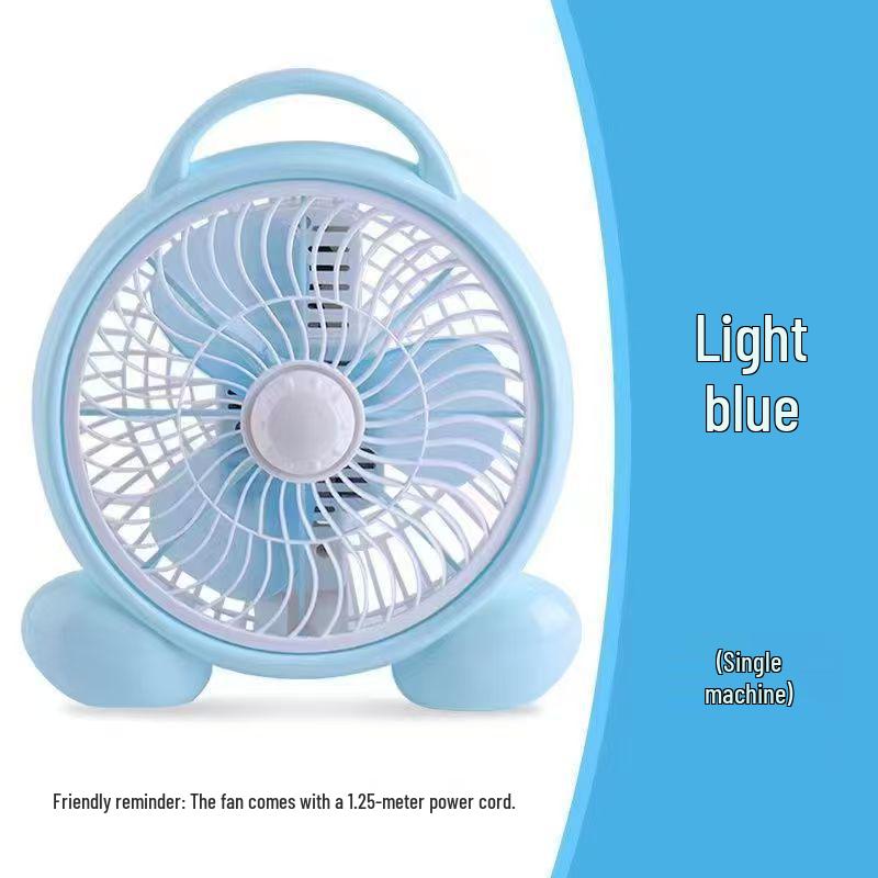 Тихий мини-настольный вентилятор с поворотной головкой для дома или офиса